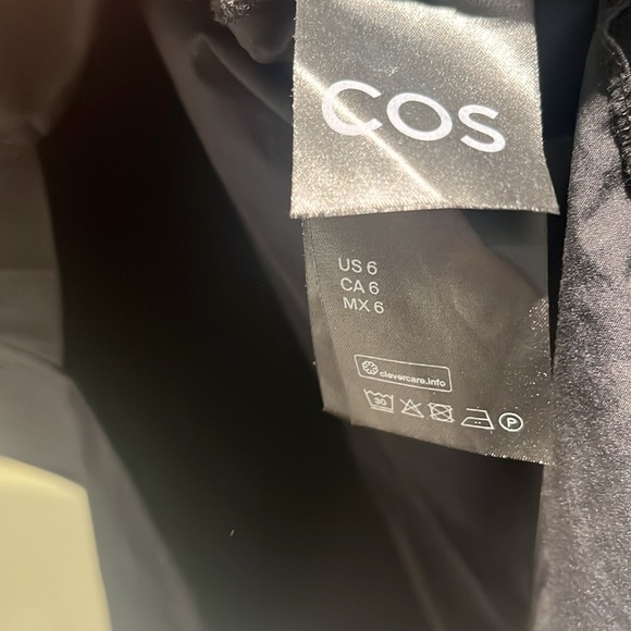 COS Oversized Cotton High-Collar Dress s6 - Picture 9 of 12